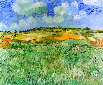  auvers painting - Plain near Auvers Vincent van Gogh